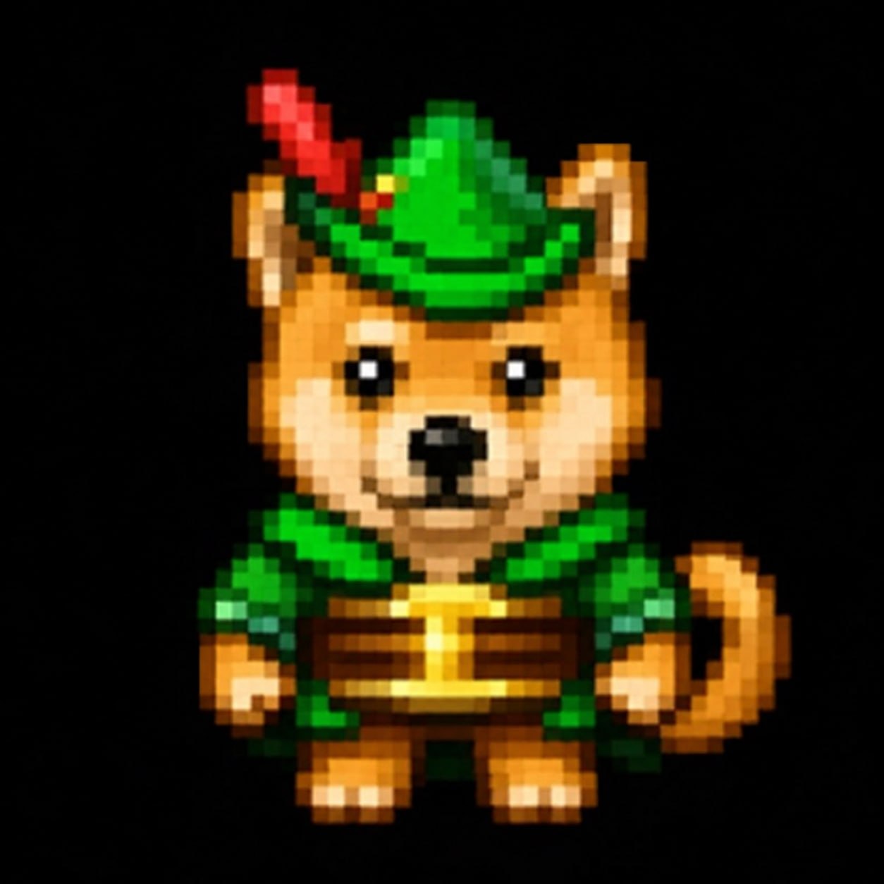 ROBININU pixel character